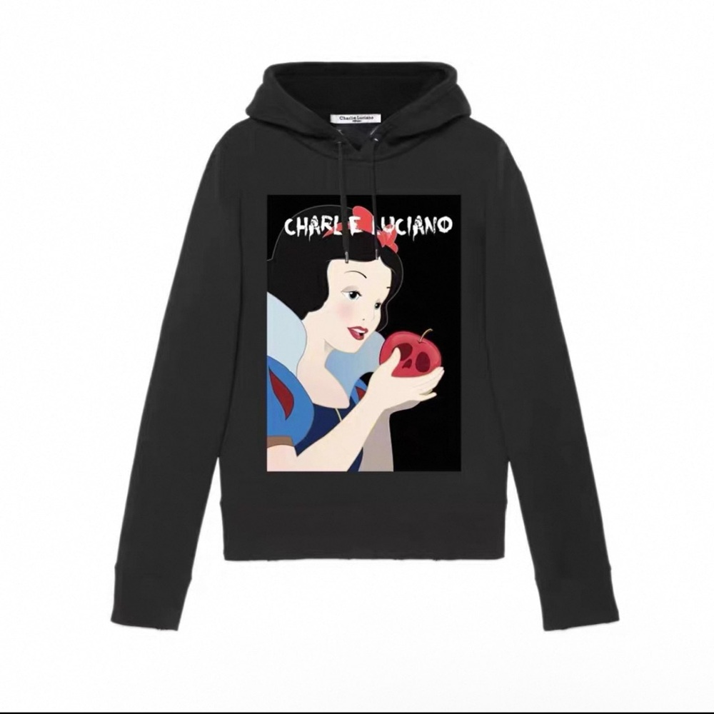 Charlie Luciano Milano snow shore hoodie in black S
